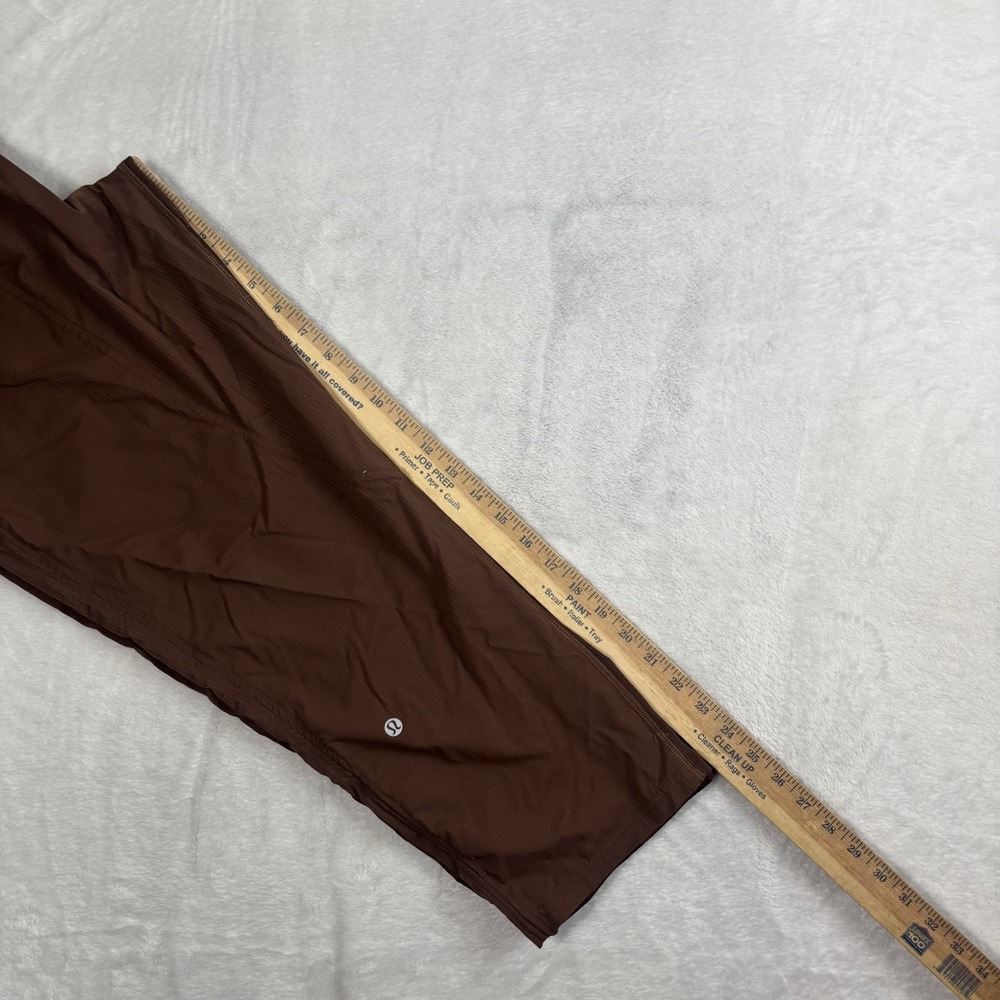 Lululemon Java Brown Mid-Rise Studio Cropped Capr… - image 8